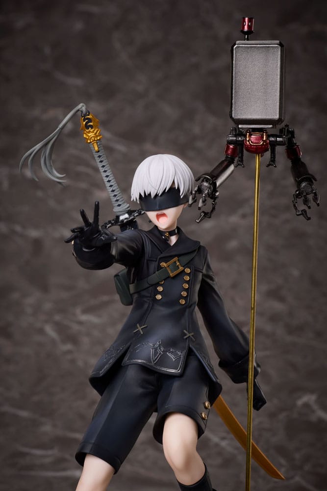 NieR:Automata 1/7 Statue PVC 9S Deluxe Version 23cm - Scale Statue - Aniplex - Hobby Figures UK