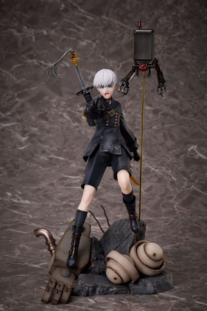 NieR:Automata 1/7 Statue PVC 9S Deluxe Version 23cm - Scale Statue - Aniplex - Hobby Figures UK