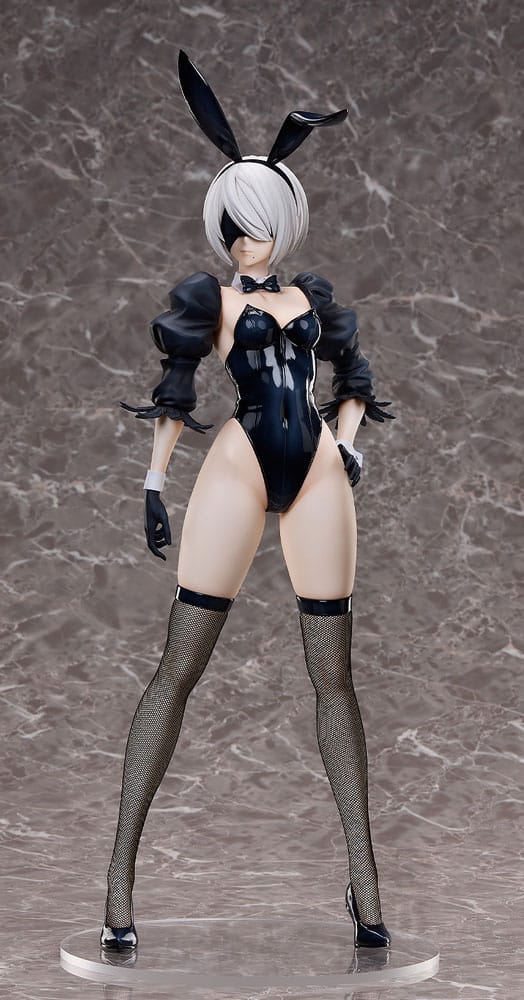 NieR:Automata Ver1.1a PVC Statue 1/4 2B (YoRHa No.2 Type B): Bunny Ver. 50cm - Scale Statue - FREEing - Hobby Figures UK