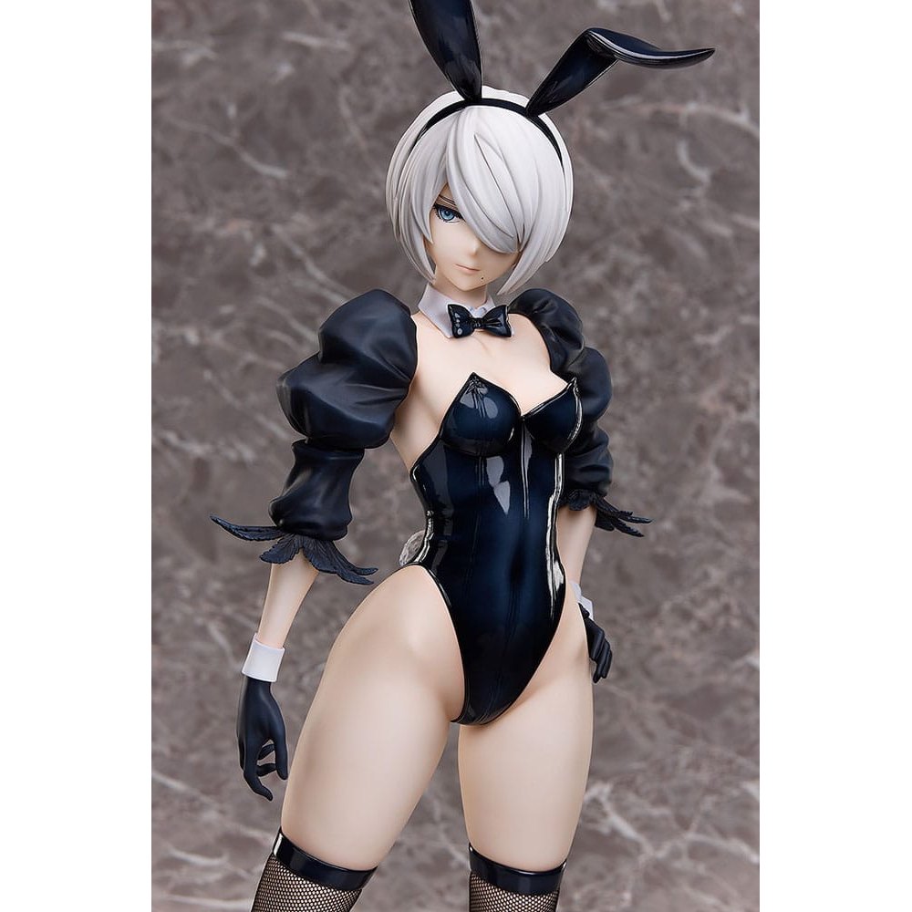 NieR:Automata Ver1.1a PVC Statue 1/4 2B (YoRHa No.2 Type B): Bunny Ver. 50cm - Scale Statue - FREEing - Hobby Figures UK