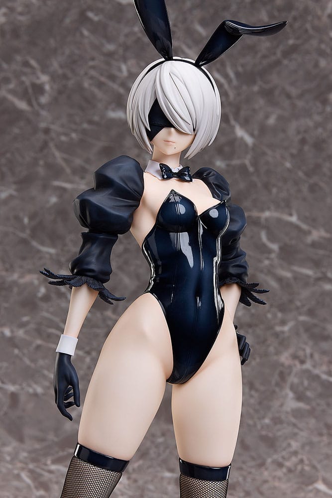 NieR:Automata Ver1.1a PVC Statue 1/4 2B (YoRHa No.2 Type B): Bunny Ver. 50cm - Scale Statue - FREEing - Hobby Figures UK