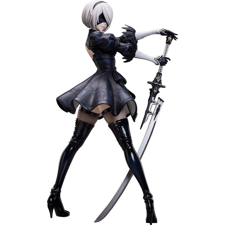 NieR:Automata 1/4スタチュー DX ver. NieR:Automata Ver1.1a PVC Statue 1/4 2B (YoRHa No.2 Type B) 45cm