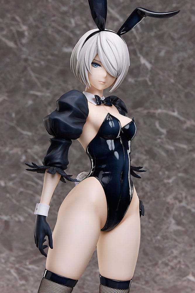 NieR:Automata Ver1.1a PVC Statue 1/4 2B (YoRHa No.2 Type B): Bunny Ver. 50cm - Scale Statue - FREEing - Hobby Figures UK