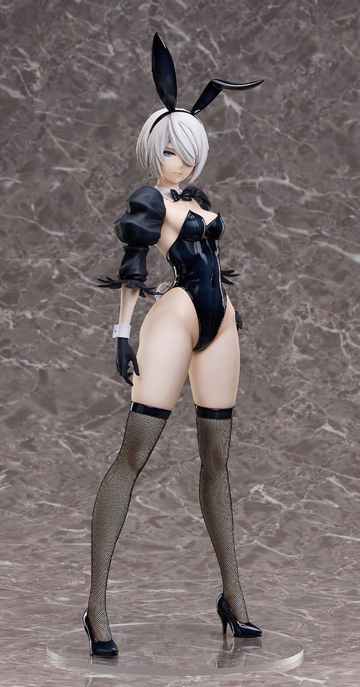 NieR:Automata Ver1.1a PVC Statue 1/4 2B (YoRHa No.2 Type B): Bunny Ver. 50cm - Scale Statue - FREEing - Hobby Figures UK