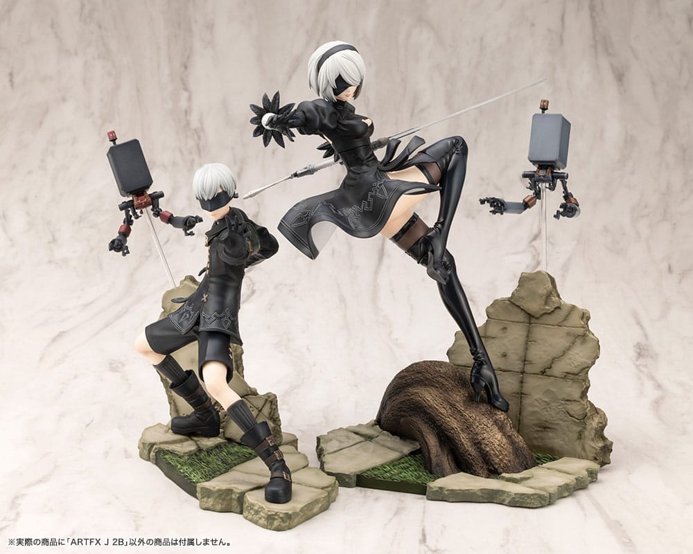 ARTFX J NieR：Automata Ver1.1a 2B 1/8 完成品 Nier:Automata Ver. 1.1a ARTFX J Statue 1/8 2B 24cm – Hobby Figures