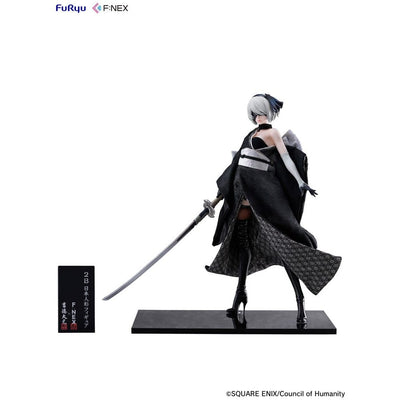 Nier: Automata Ver1.1a F:Nex PVC Statue 1/4 2B Japanese Doll 43cm - Scale Statue - Furyu - Hobby Figures UK