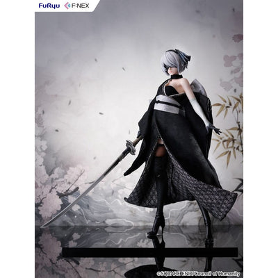 Nier: Automata Ver1.1a F:Nex PVC Statue 1/4 2B Japanese Doll 43cm - Scale Statue - Furyu - Hobby Figures UK
