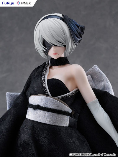 Nier: Automata Ver1.1a F:Nex PVC Statue 1/4 2B Japanese Doll 43cm - Scale Statue - Furyu - Hobby Figures UK