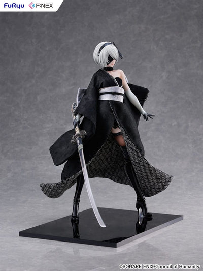 Nier: Automata Ver1.1a F:Nex PVC Statue 1/4 2B Japanese Doll 43cm - Scale Statue - Furyu - Hobby Figures UK