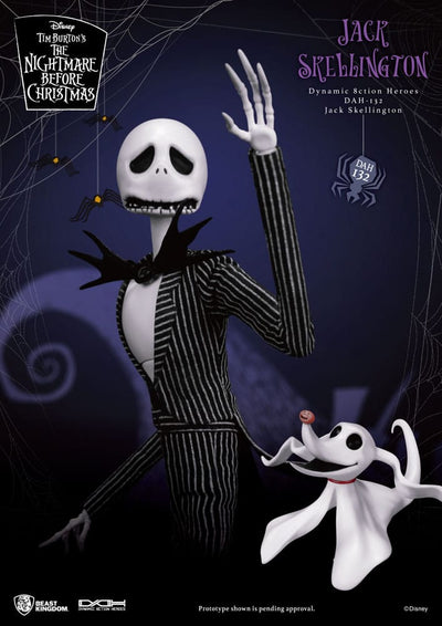 Nightmare before Christmas Dynamic 8ction Heroes Action Figure 1/9 Jack 21cm - Action Figures - Beast Kingdom Toys - Hobby Figures UK