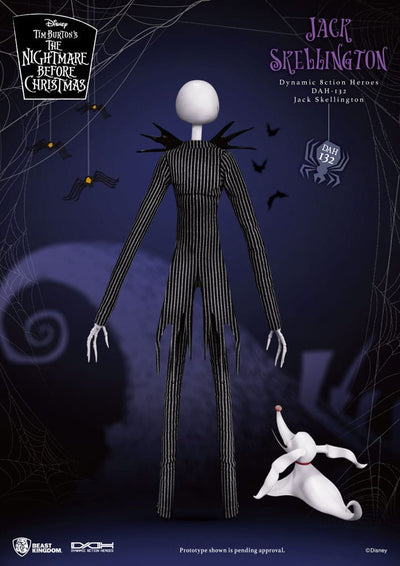 Nightmare before Christmas Dynamic 8ction Heroes Action Figure 1/9 Jack 21cm - Action Figures - Beast Kingdom Toys - Hobby Figures UK