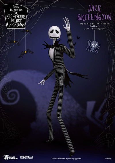 Nightmare before Christmas Dynamic 8ction Heroes Action Figure 1/9 Jack 21cm - Action Figures - Beast Kingdom Toys - Hobby Figures UK