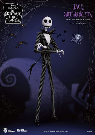 Nightmare before Christmas Dynamic 8ction Heroes Action Figure 1/9 Jack 21cm - Action Figures - Beast Kingdom Toys - Hobby Figures UK