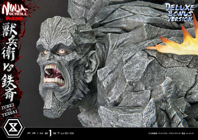 Ninja Scroll Ultimate Premium Masterline Series Statue 1/4 Jubei Versus Tessai Deluxe Bonus Version 101cm - Scale Statue - Prime 1 Studio - Hobby Figures UK