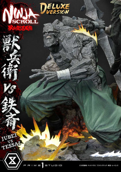 Ninja Scroll Ultimate Premium Masterline Series Statue 1/4 Jubei Versus Tessai Deluxe Bonus Version 101cm - Scale Statue - Prime 1 Studio - Hobby Figures UK