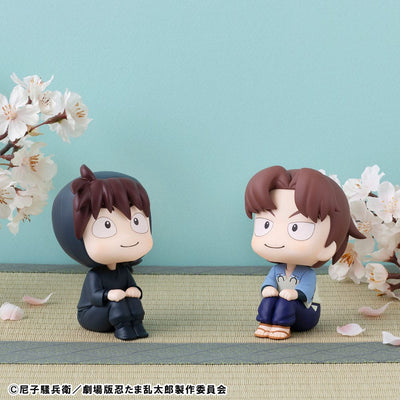 Nintama Rantaro Look Up PVC Statue Hansuke Doi & Rikichi Yamada Set (with gift) 11cm - Scale Statue - Megahouse - Hobby Figures UK