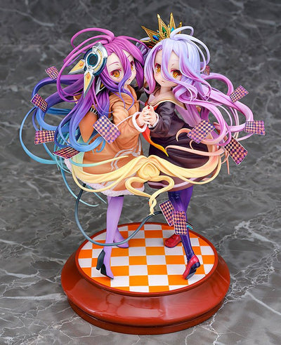No Game No Life Statue 1/7 Shiro & Schwi 22cm - Scale Statue - Phat! - Hobby Figures UK