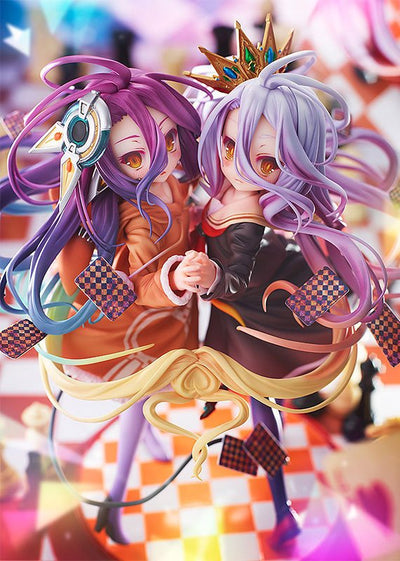 No Game No Life Statue 1/7 Shiro & Schwi 22cm - Scale Statue - Phat! - Hobby Figures UK