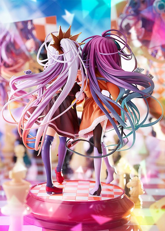 No Game No Life Statue 1/7 Shiro & Schwi 22cm - Scale Statue - Phat! - Hobby Figures UK