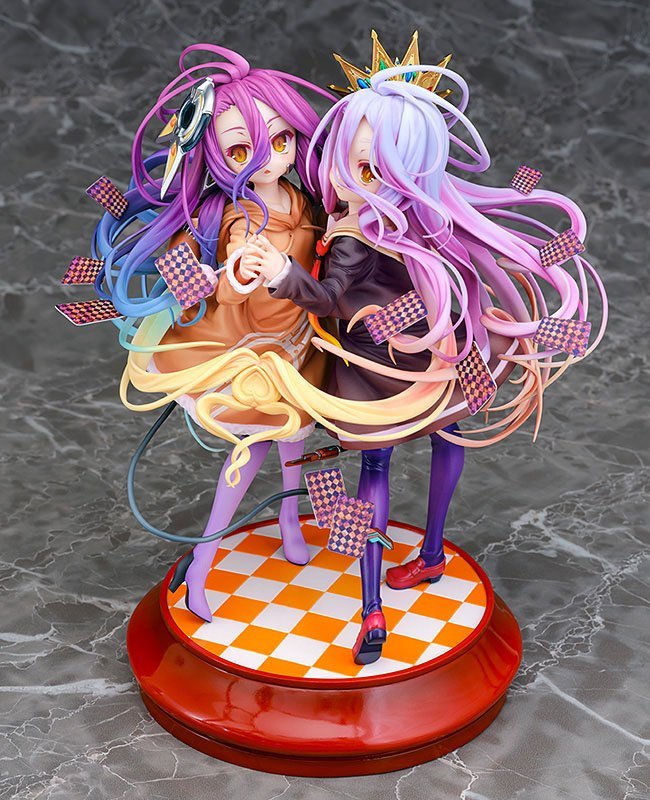 No Game No Life Statue 1/7 Shiro & Schwi 22cm - Scale Statue - Phat! - Hobby Figures UK