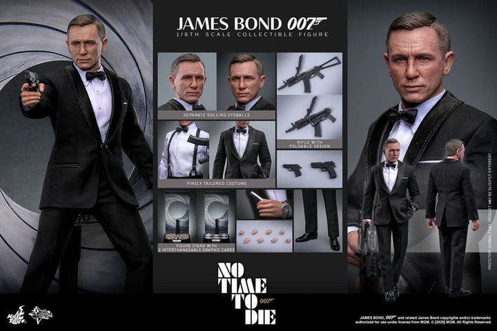 No Time to Die Movie Masterpiece Action Figure 1/6 James Bond 30cm