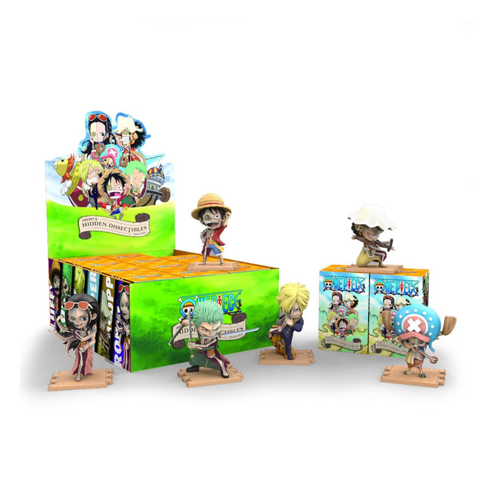 One Piece Blind Box Hidden Dissectibles Series 1 Display (12