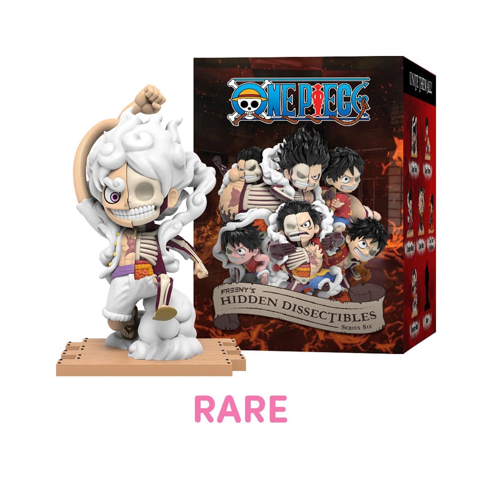 One Piece Blind Box Hidden Dissectibles Series 6 (Luffy Gear's) Display (6) - Scale Statue - Mighty Jaxx - Hobby Figures UK