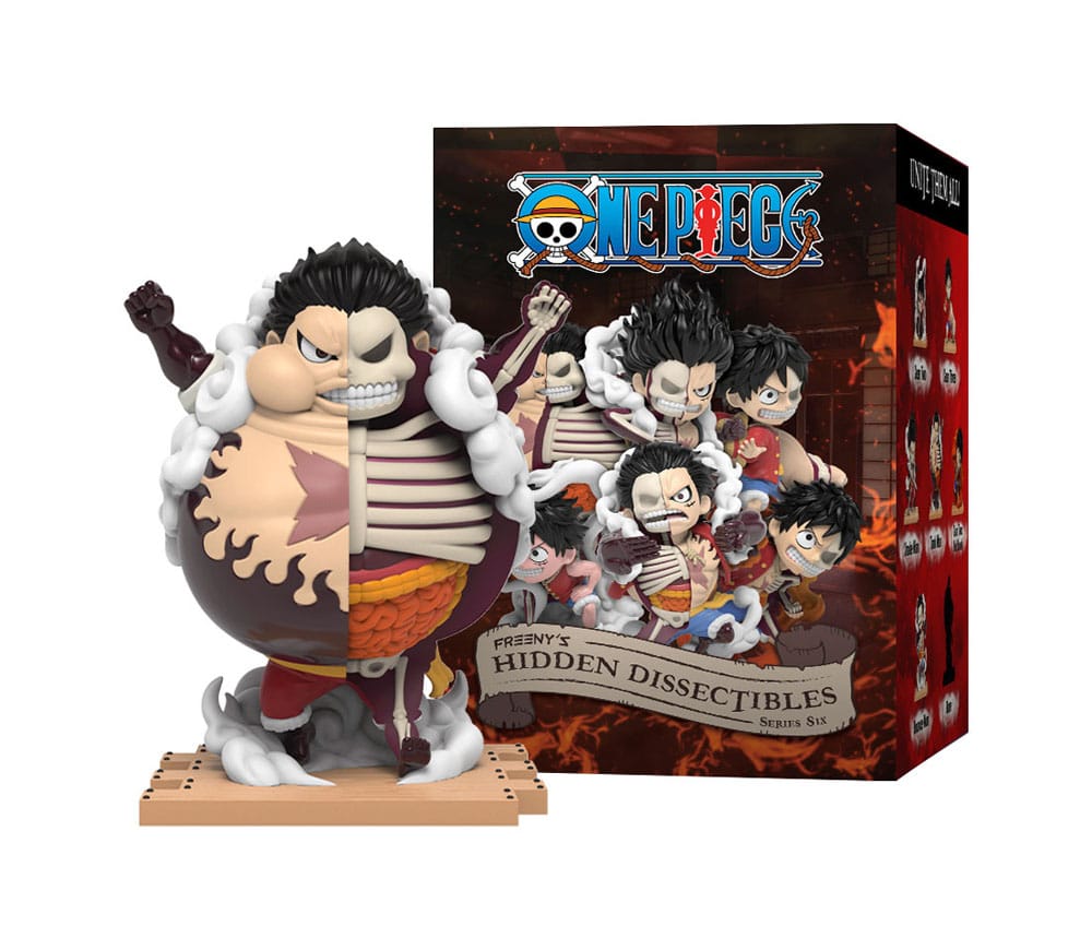 One Piece Blind Box Hidden Dissectibles Series 6 (Luffy Gear's) Display (6) - Scale Statue - Mighty Jaxx - Hobby Figures UK