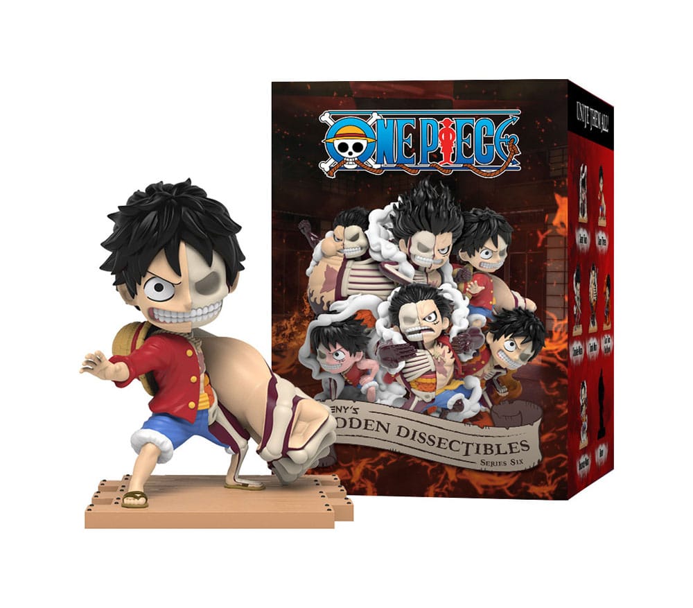 One Piece Blind Box Hidden Dissectibles Series 6 (Luffy Gear's) Display (6) - Scale Statue - Mighty Jaxx - Hobby Figures UK