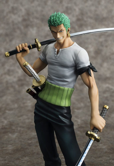One Piece Excellent Model P.O.P PVC Statue NEO-DX Roronoa Zoro 10th Limited Ver. 23cm - Scale Statue - Megahouse - Hobby Figures UK