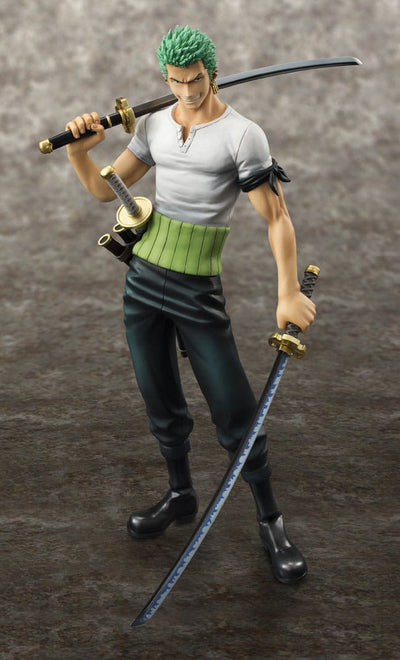 One Piece Excellent Model P.O.P PVC Statue NEO-DX Roronoa Zoro 10th Limited Ver. 23cm - Scale Statue - Megahouse - Hobby Figures UK