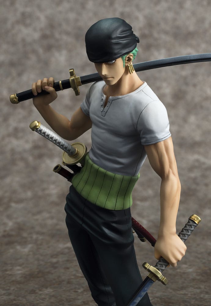 One Piece Excellent Model P.O.P PVC Statue NEO-DX Roronoa Zoro 10th Limited Ver. 23cm - Scale Statue - Megahouse - Hobby Figures UK