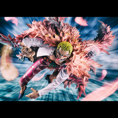 One Piece Excellent Model P.O.P PVC Statue SA-Maximum Heavenly Demon Donquixote Doflamingo 35cm - Scale Statue - Megahouse - Hobby Figures UK