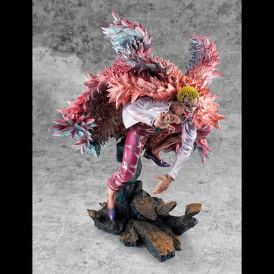 One Piece Excellent Model P.O.P PVC Statue SA-Maximum Heavenly Demon Donquixote Doflamingo 35cm - Scale Statue - Megahouse - Hobby Figures UK