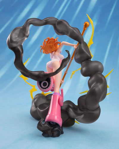 One Piece Figuarts ZERO Extra Battle PVC Statue Nami Lightning Blast 17cm - Scale Statue - Bandai Tamashii Nations - Hobby Figures UK