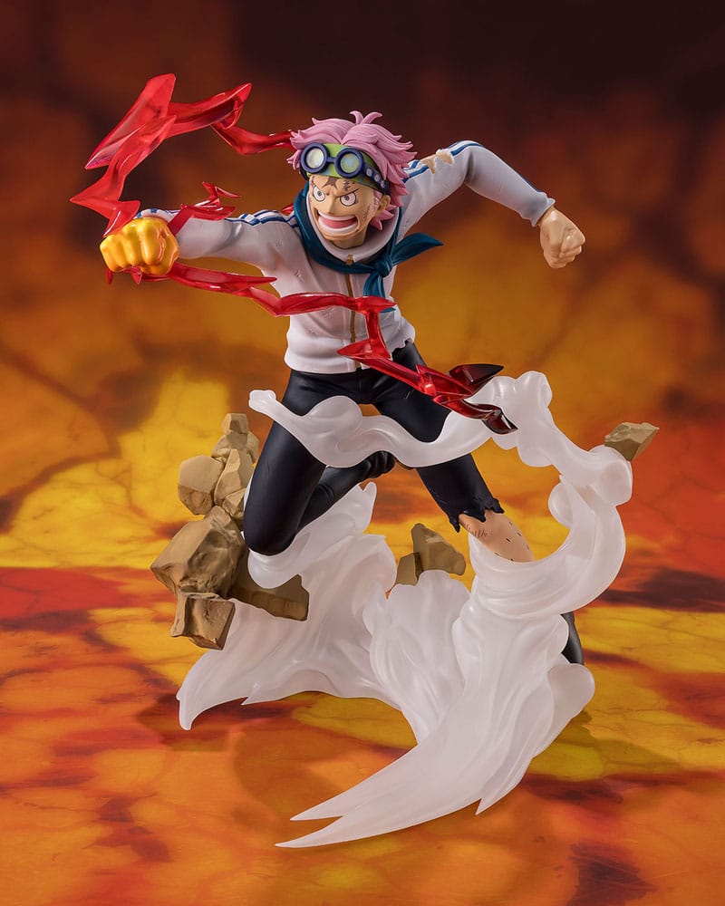 One Piece FiguartsZERO Extra Battle PVC Statue Koby Honesty Impact 19cm - Scale Statue - Bandai Tamashii Nations - Hobby Figures UK