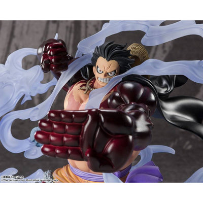 One Piece FiguartsZERO PVC Statue Extra Battle Monkey D. Luffy Gear 4 Battle of Monsters on Onigashima 21cm - Scale Statue - Bandai Tamashii Nations - Hobby Figures UK