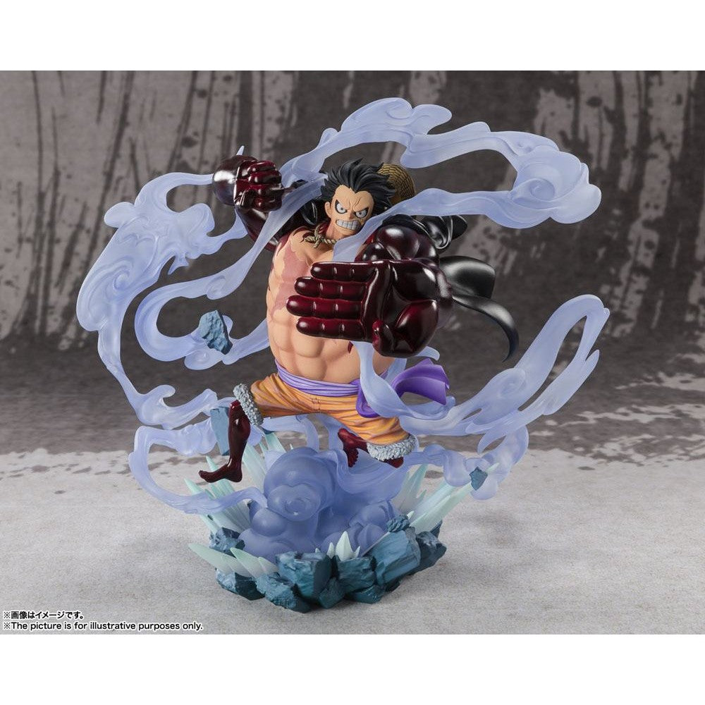 One Piece FiguartsZERO PVC Statue Extra Battle Monkey D. Luffy Gear 4 Battle of Monsters on Onigashima 21cm - Scale Statue - Bandai Tamashii Nations - Hobby Figures UK