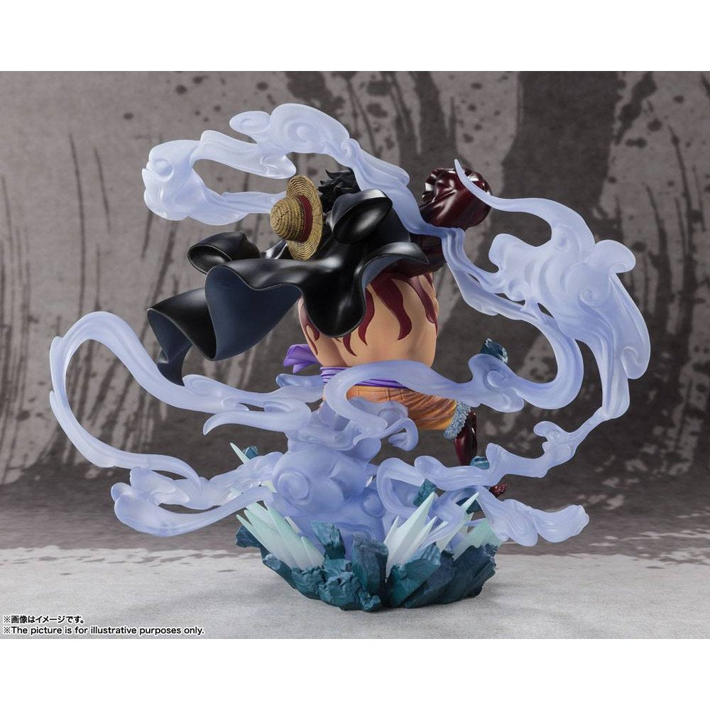 One Piece FiguartsZERO PVC Statue Extra Battle Monkey D. Luffy Gear 4 Battle of Monsters on Onigashima 21cm - Scale Statue - Bandai Tamashii Nations - Hobby Figures UK