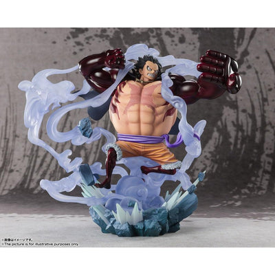 One Piece FiguartsZERO PVC Statue Extra Battle Monkey D. Luffy Gear 4 Battle of Monsters on Onigashima 21cm - Scale Statue - Bandai Tamashii Nations - Hobby Figures UK