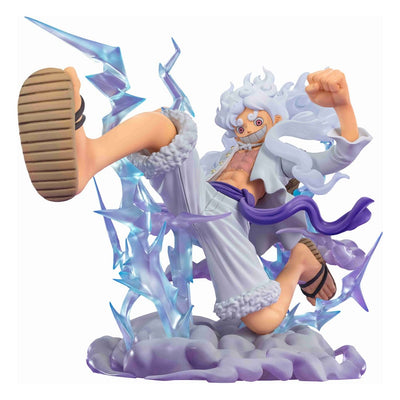 One Piece FiguartsZERO PVC Statue (Extra Battle) Monkey D. Luffy -Gear 5 Gigant- 30cm - Scale Statue - Bandai Tamashii Nations - Hobby Figures UK