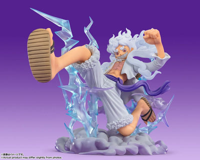 One Piece FiguartsZERO PVC Statue (Extra Battle) Monkey D. Luffy -Gear 5 Gigant- 30cm - Scale Statue - Bandai Tamashii Nations - Hobby Figures UK