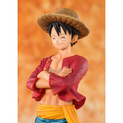 One Piece FiguartsZERO PVC Statue Straw Hat Luffy 14cm - Scale Statue - Bandai Tamashii Nations - Hobby Figures UK