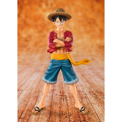 One Piece FiguartsZERO PVC Statue Straw Hat Luffy 14cm - Scale Statue - Bandai Tamashii Nations - Hobby Figures UK