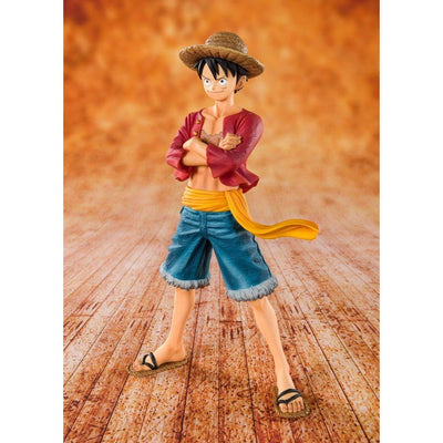 One Piece FiguartsZERO PVC Statue Straw Hat Luffy 14cm - Scale Statue - Bandai Tamashii Nations - Hobby Figures UK