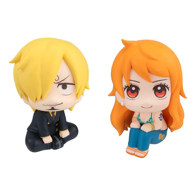 One Piece Look Up PVC Statue Nami & Sanji 11cm (with gift) - Scale Statue - Megahouse - Hobby Figures UK