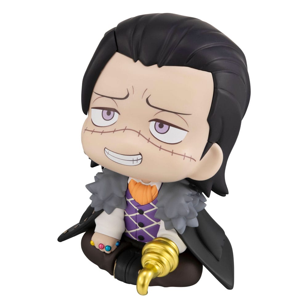 One Piece Look Up PVC Statues Dracule Mihawk & Crocodile 11cm (with gift) - Scale Statue - Megahouse - Hobby Figures UK