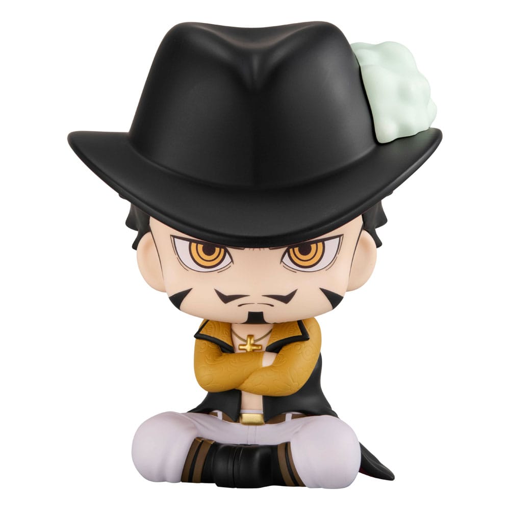 One Piece Look Up PVC Statues Dracule Mihawk & Crocodile 11cm (with gift) - Scale Statue - Megahouse - Hobby Figures UK