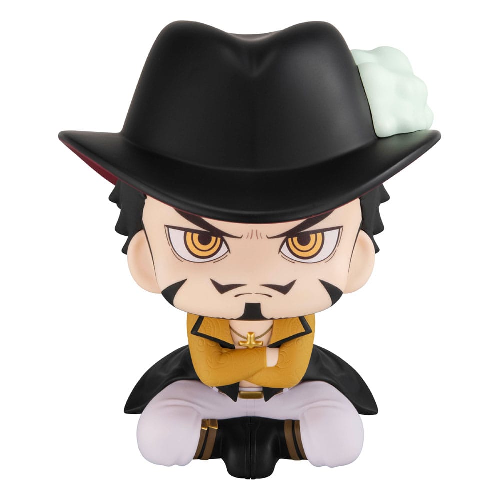 One Piece Look Up PVC Statues Dracule Mihawk & Crocodile 11cm (with gift) - Scale Statue - Megahouse - Hobby Figures UK