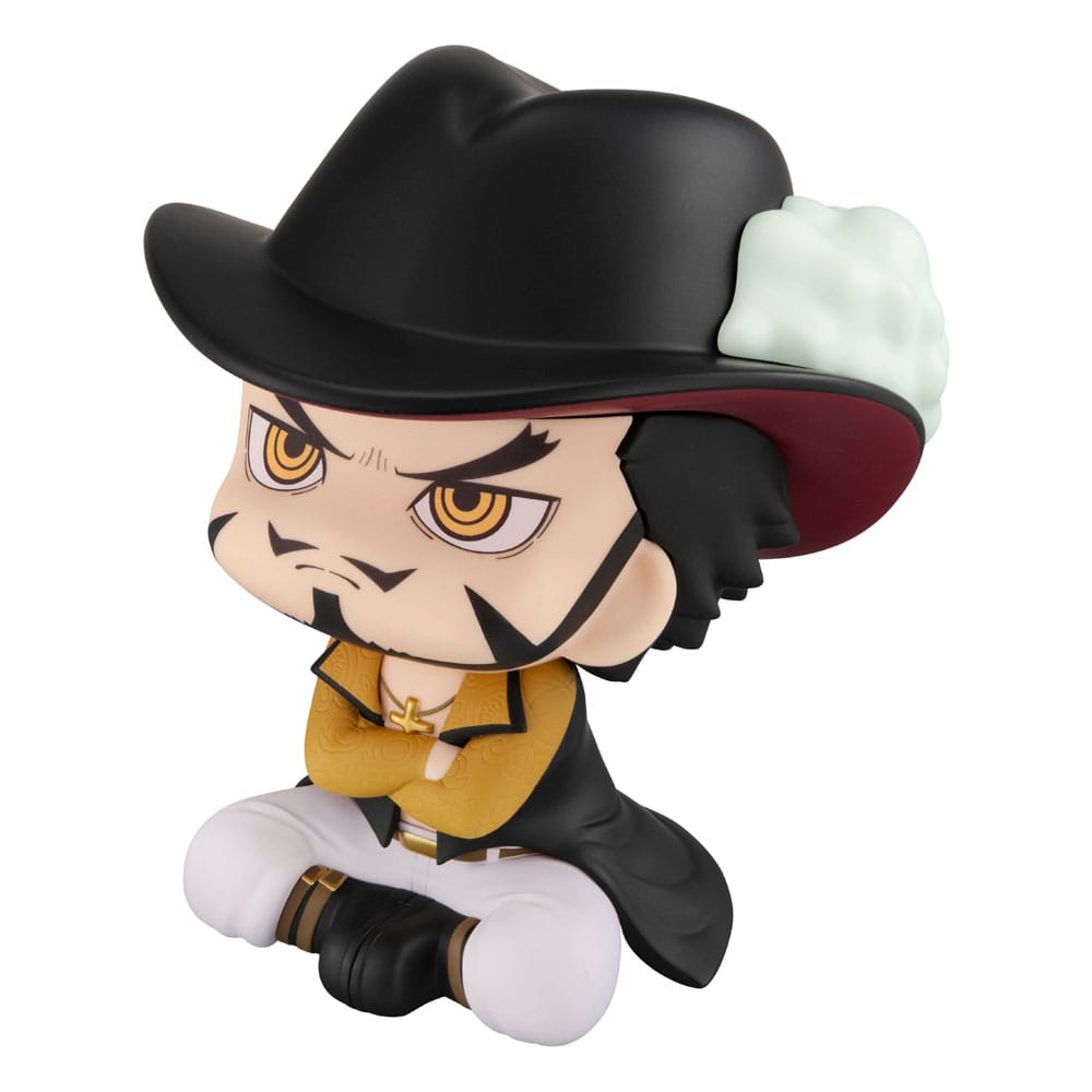One Piece Look Up PVC Statues Dracule Mihawk & Crocodile 11cm (with gift) - Scale Statue - Megahouse - Hobby Figures UK